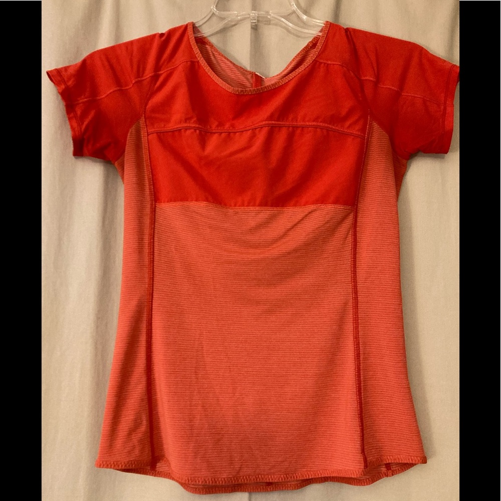 Orange Lululemon Top